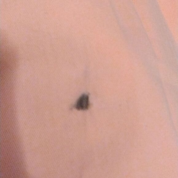 Loft Marissa neon orange straight leg, nwt(black stain front, placed penny comp - Picture 3 of 7